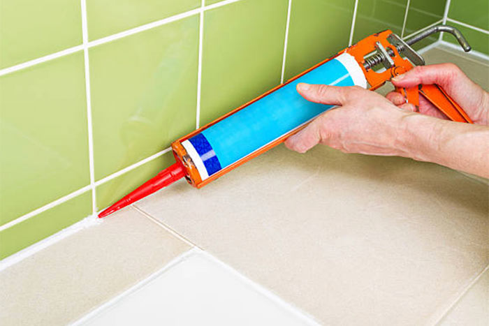 bathroom-Caulking